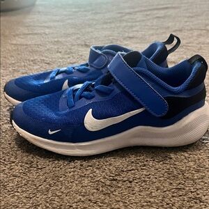 Nike Kids Royal Blue Velcro Athletic Sneakers